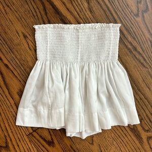 White Koch Skort
